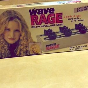 Wave Rave One Day natural hair curler!
